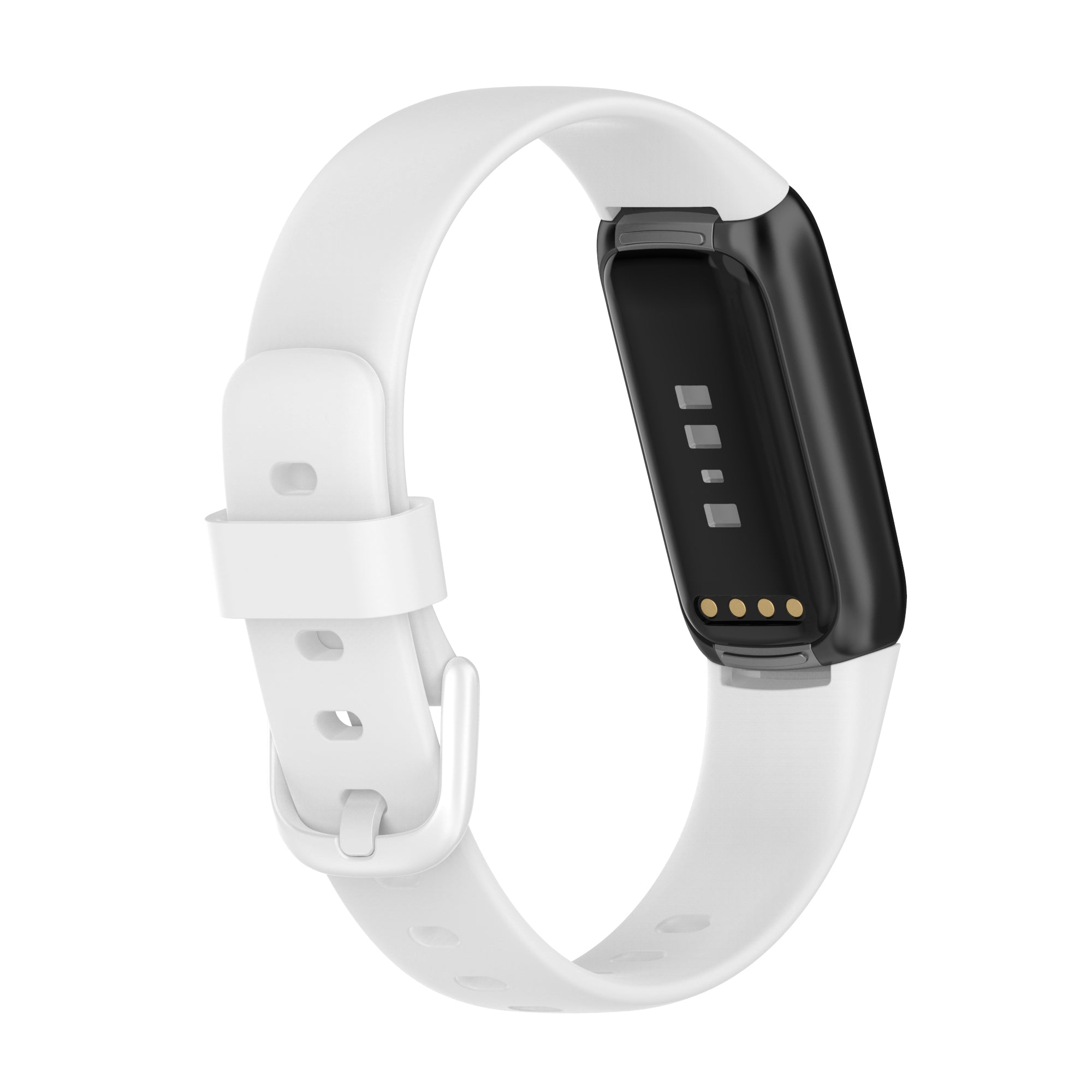 Replacement Silicone Adjustable Watch Band Wrist Strap for Fitbit Luxe Size: L Replacement Silicone Adjustable Watch Band Wrist Strap for Fitbit Luxe Size: L